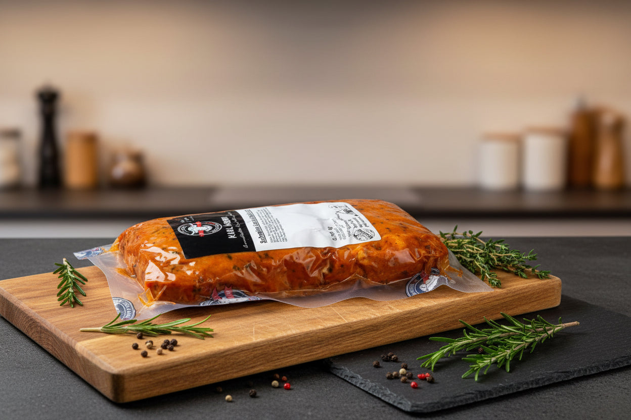 Grill-Steaks(Schweinelachssteaks) „Edewechter Art“ – Zart, Mager &amp; Pfannenfertig