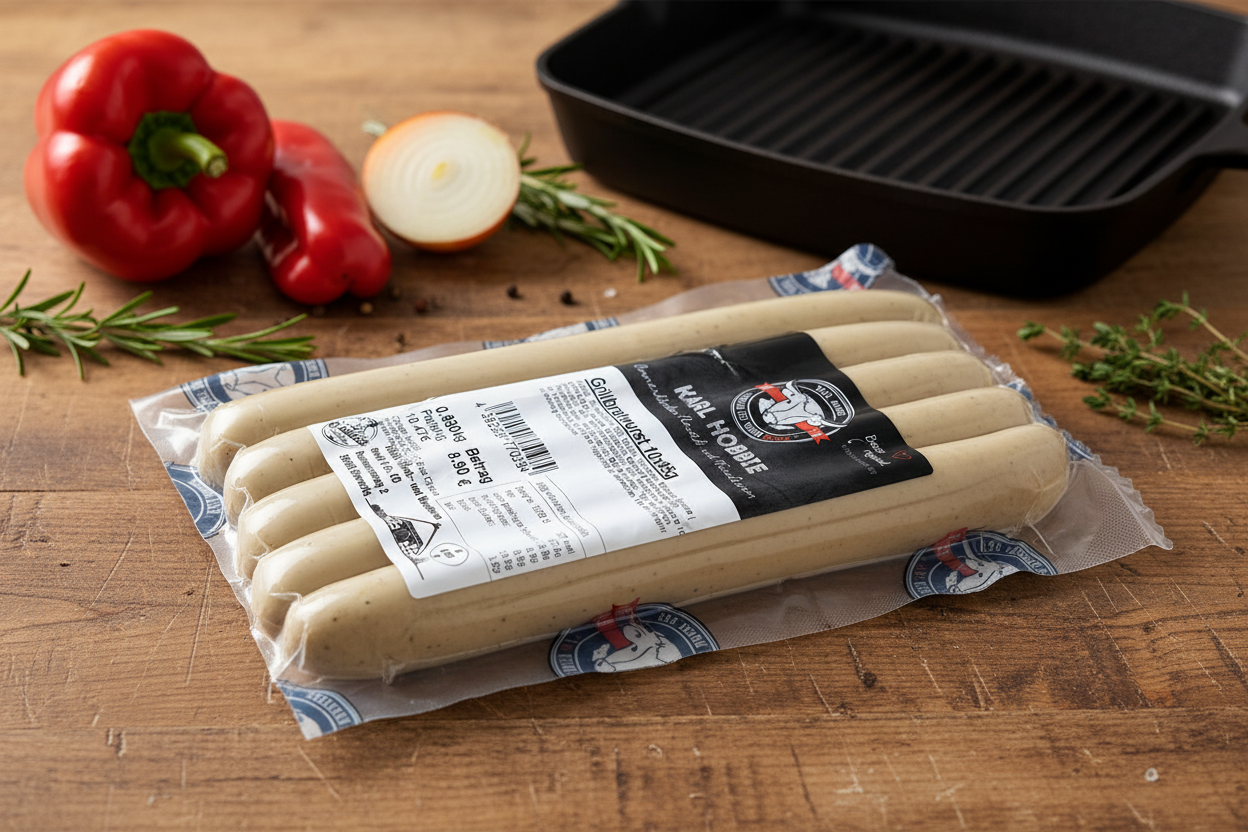 Hobbies’ Grillbratwurst🌟 – Das Herzstück für jeden Grillrost