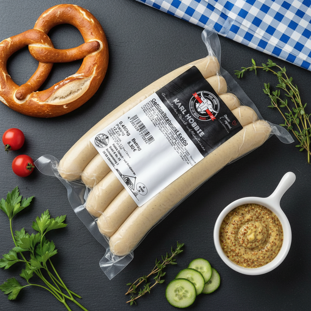 Hobbies Geflügel-Bratwurst – Der leichte Grillgenuss