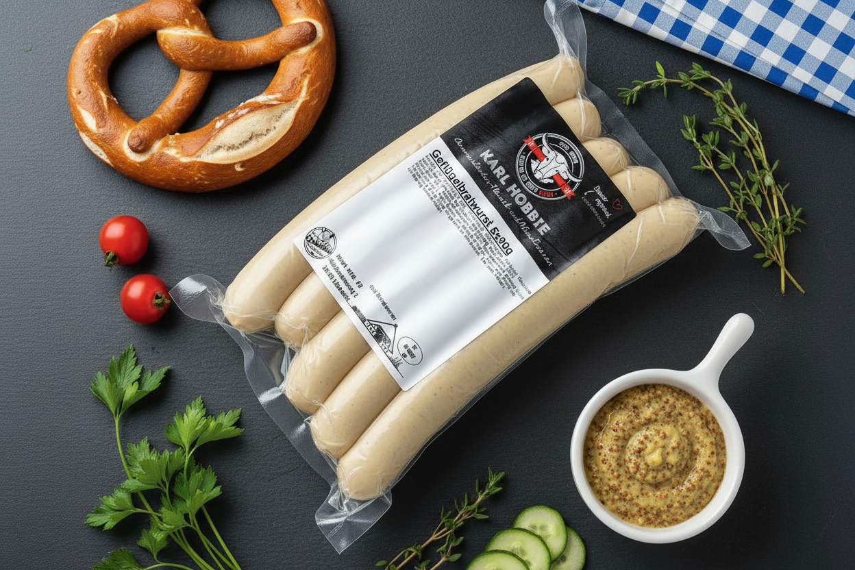 Hobbies Geflügel-Bratwurst – Der leichte Grillgenuss