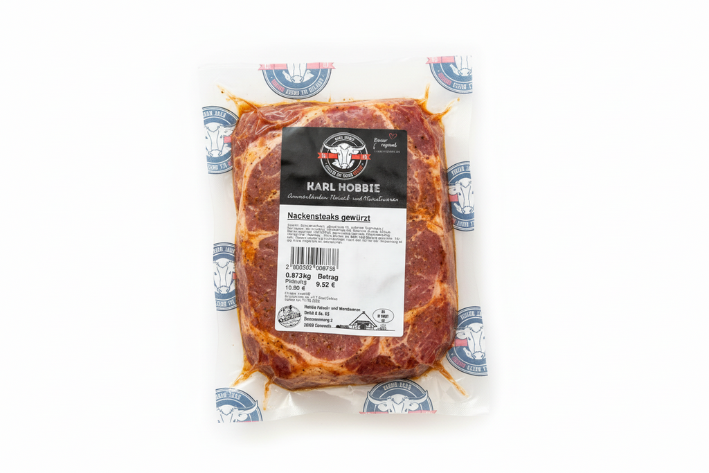 Nackensteaks: Der saftige Klassiker vom Grillfleischprofi