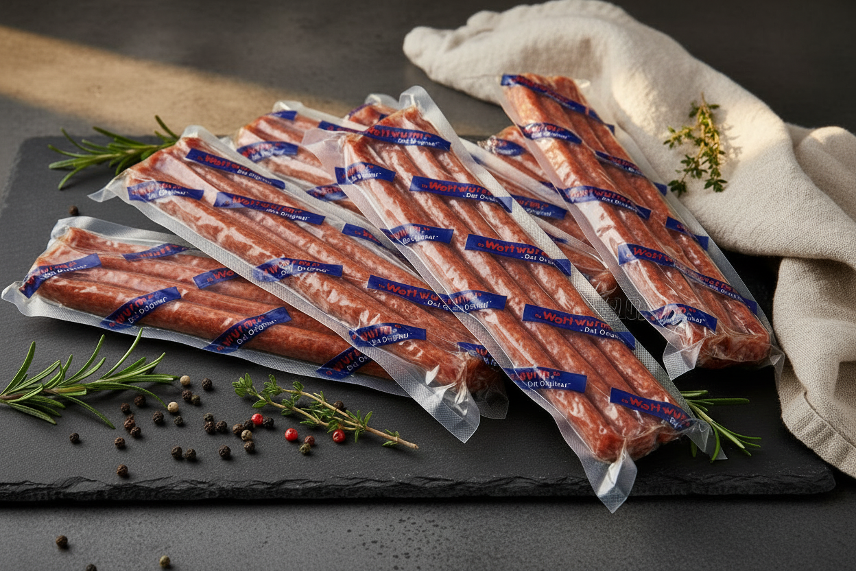 Wattwurm „dat Original“ – Die Kult-Wurst von der Küste